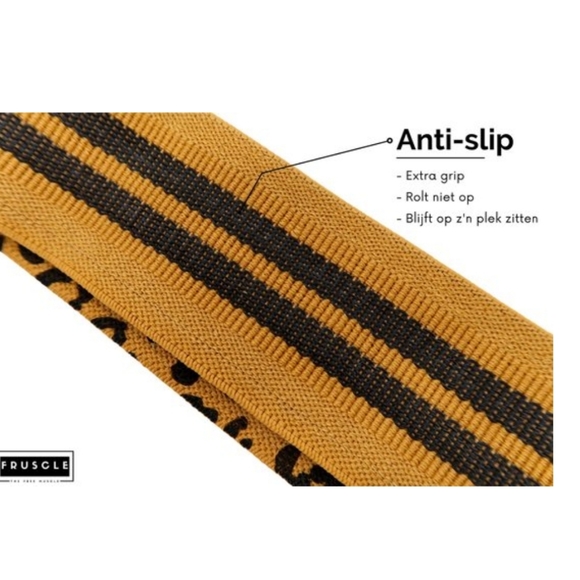 Resistance Band in Brown Cheetah (HEAVY) - Picture 3 of 4